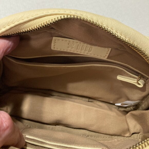 EUC HOBO Ivory Small Leather Satchel - Picture 10 of 10